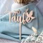Preview: Cake Topper zur taufe aus holz
